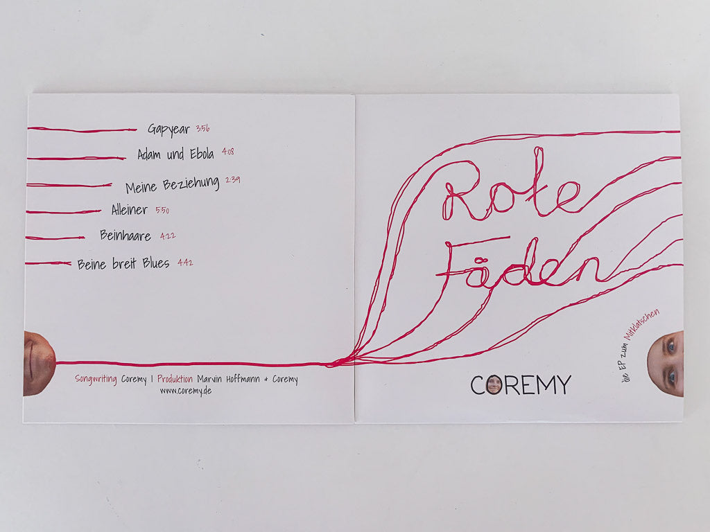 Coremy – Rote Fäden (Digisleeve / Card Sleeve CD)