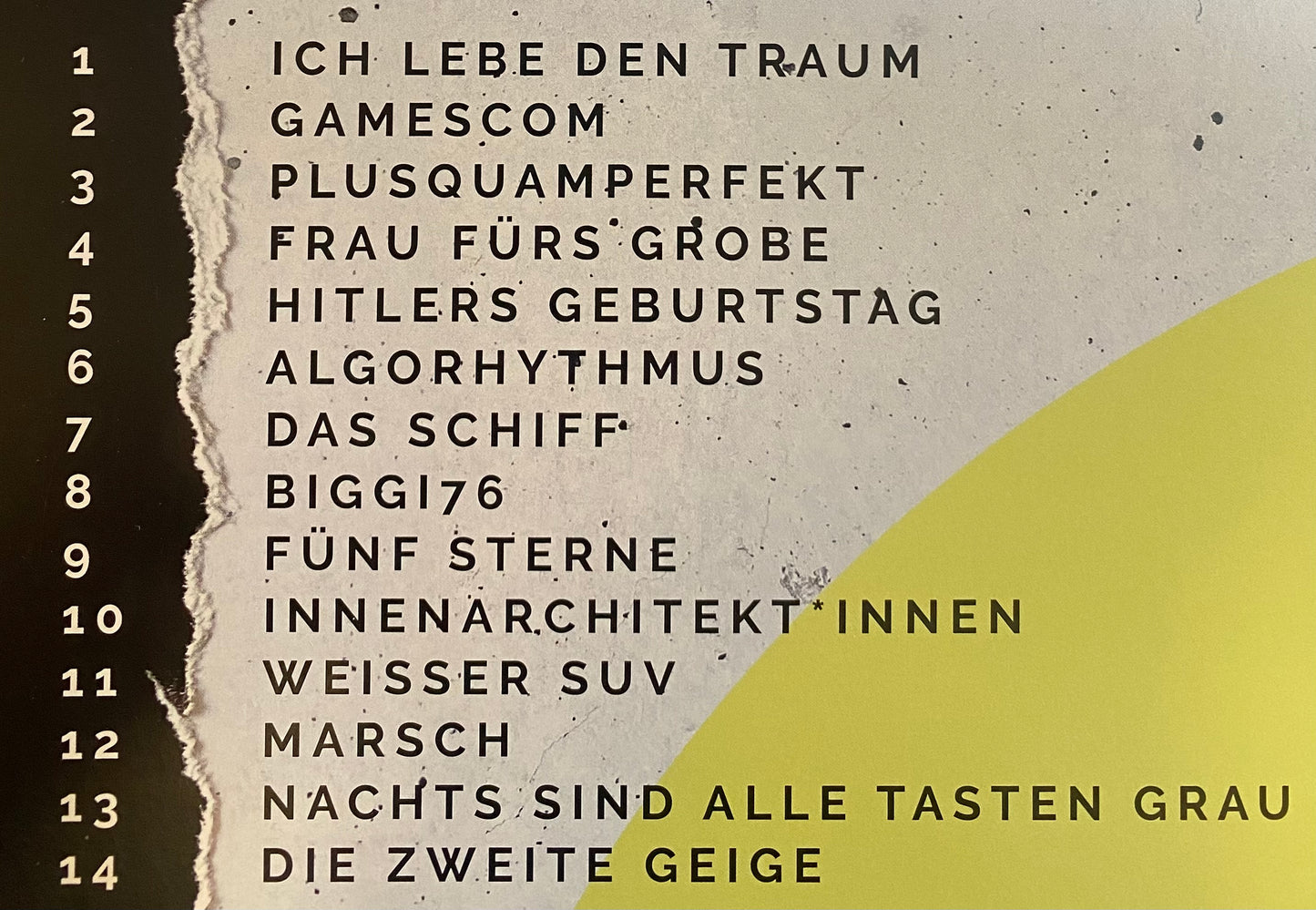 William Wahl - "Nachts Sind Alle Tasten Grau" (Songbuch)