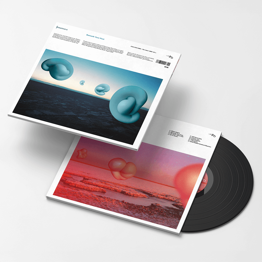 Fanatico X – Beneath Your Feet (Vinyl – printed inner sleeve with lyrics)