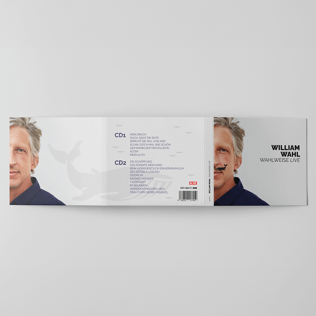 William Wahl – wahlweise (Live, Digipack Doppel-CD)