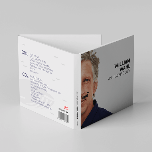 William Wahl – wahlweise (Live, Digipack Doppel-CD)