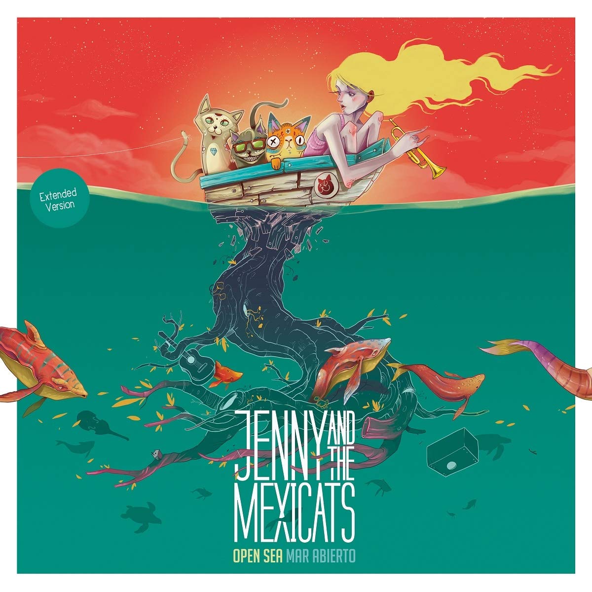 Jenny and the Mexicats - Open Sea / Mar Abierto - Extended (CD)