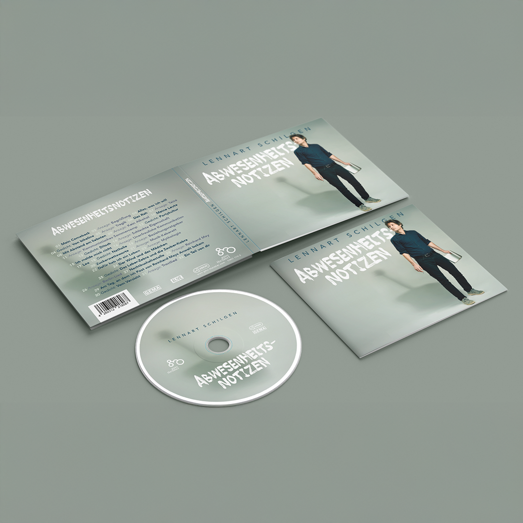 Lennart Schilgen – Abwesenheitsnotizen (Digipack CD)