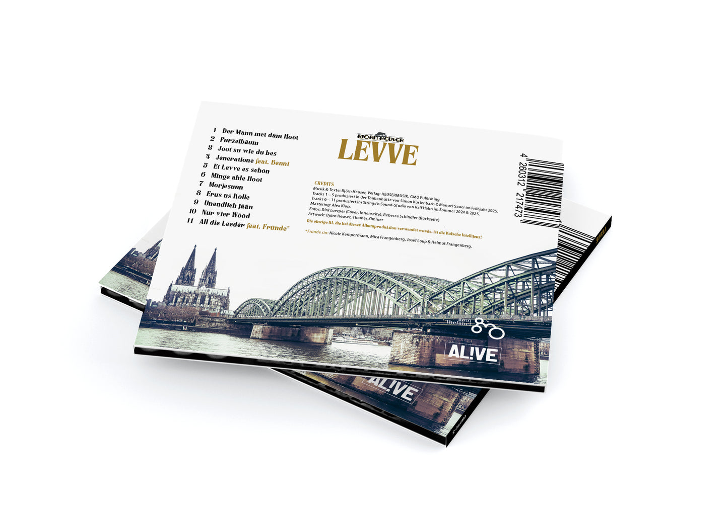 Björn Heuser – Levve (Digipack CD)