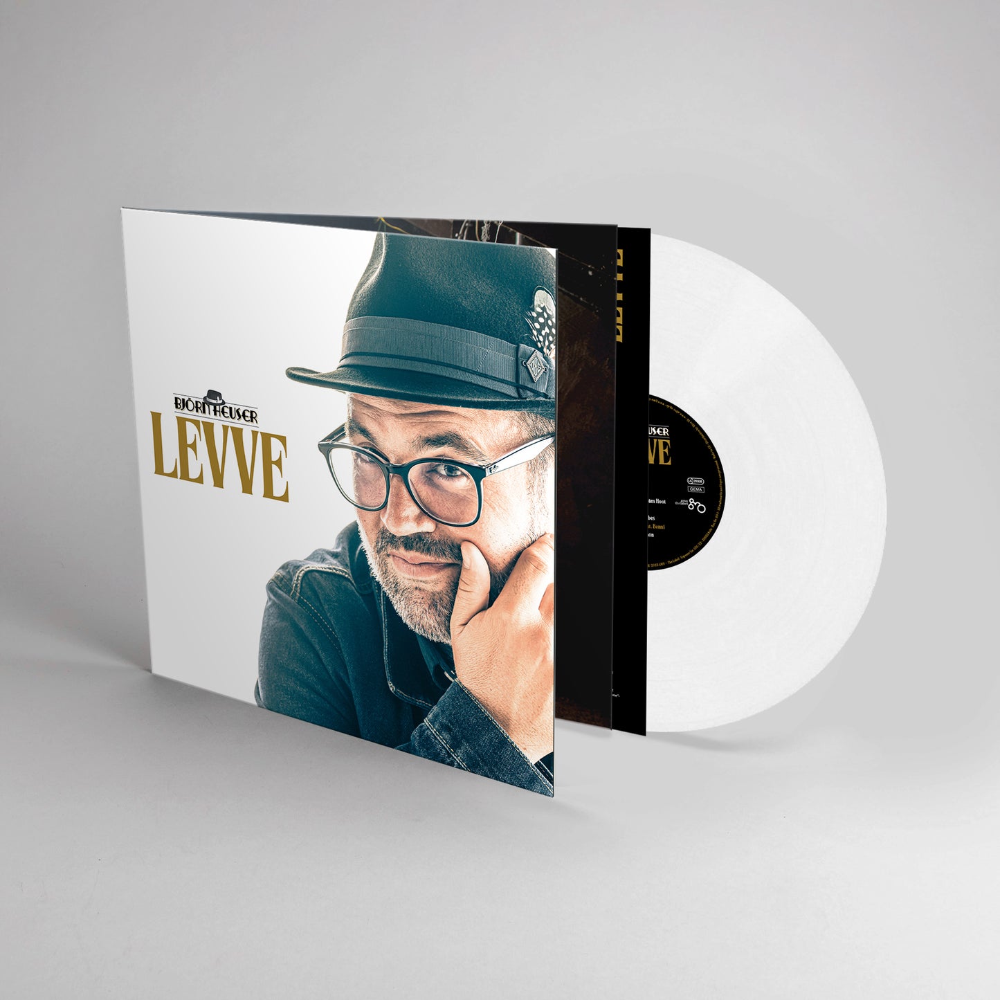 Björn Heuser – Levve (LP, Colored Gatefold Vinyl in Weiß)