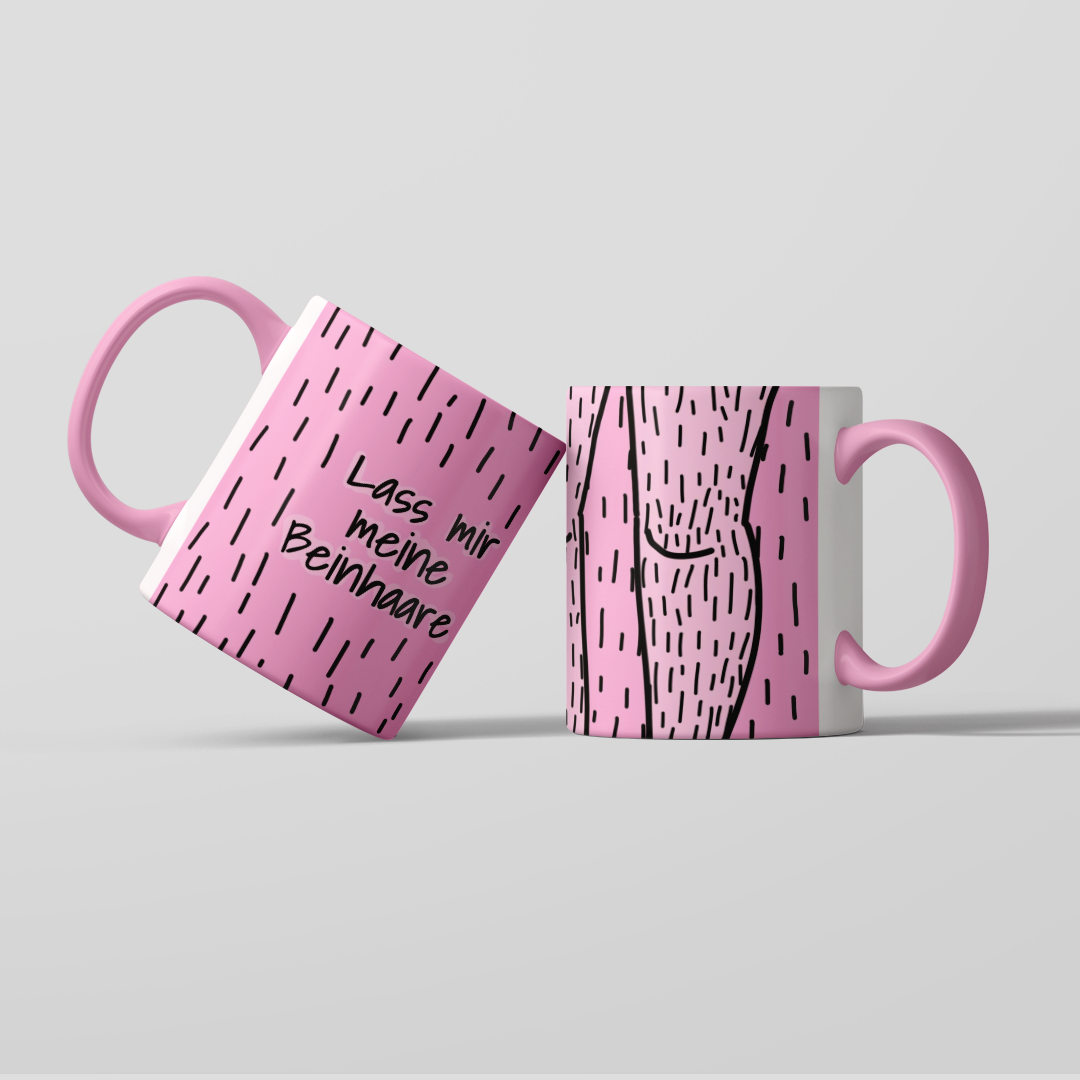 Coremy – "Lass mir meine Beinhaare"-Tasse