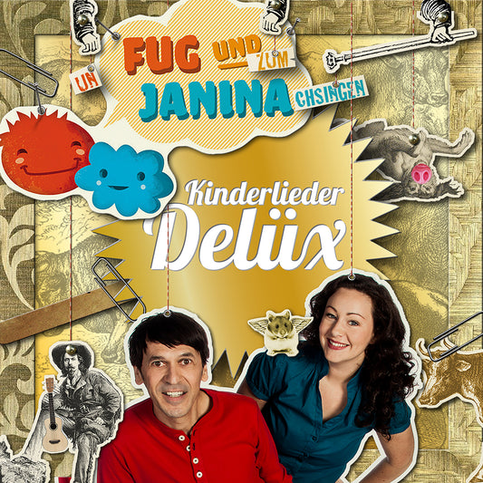 Fug and Janina - Children's Songs Delüx (CD, Jewel Case) 