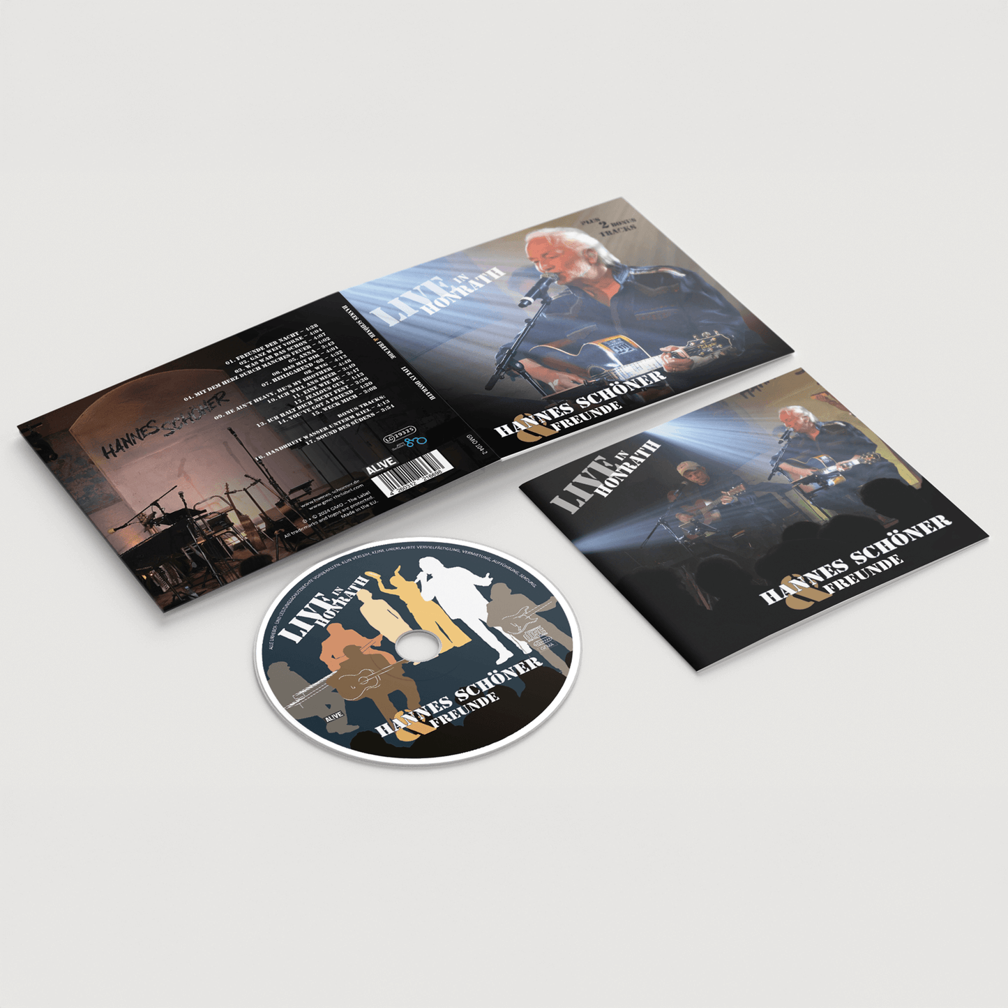 Hannes Schöner & Freunde - Live in Honrath (Digipack)