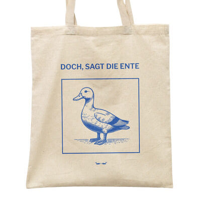 William Wahl – Tasche "Doch sagt die Ente"
