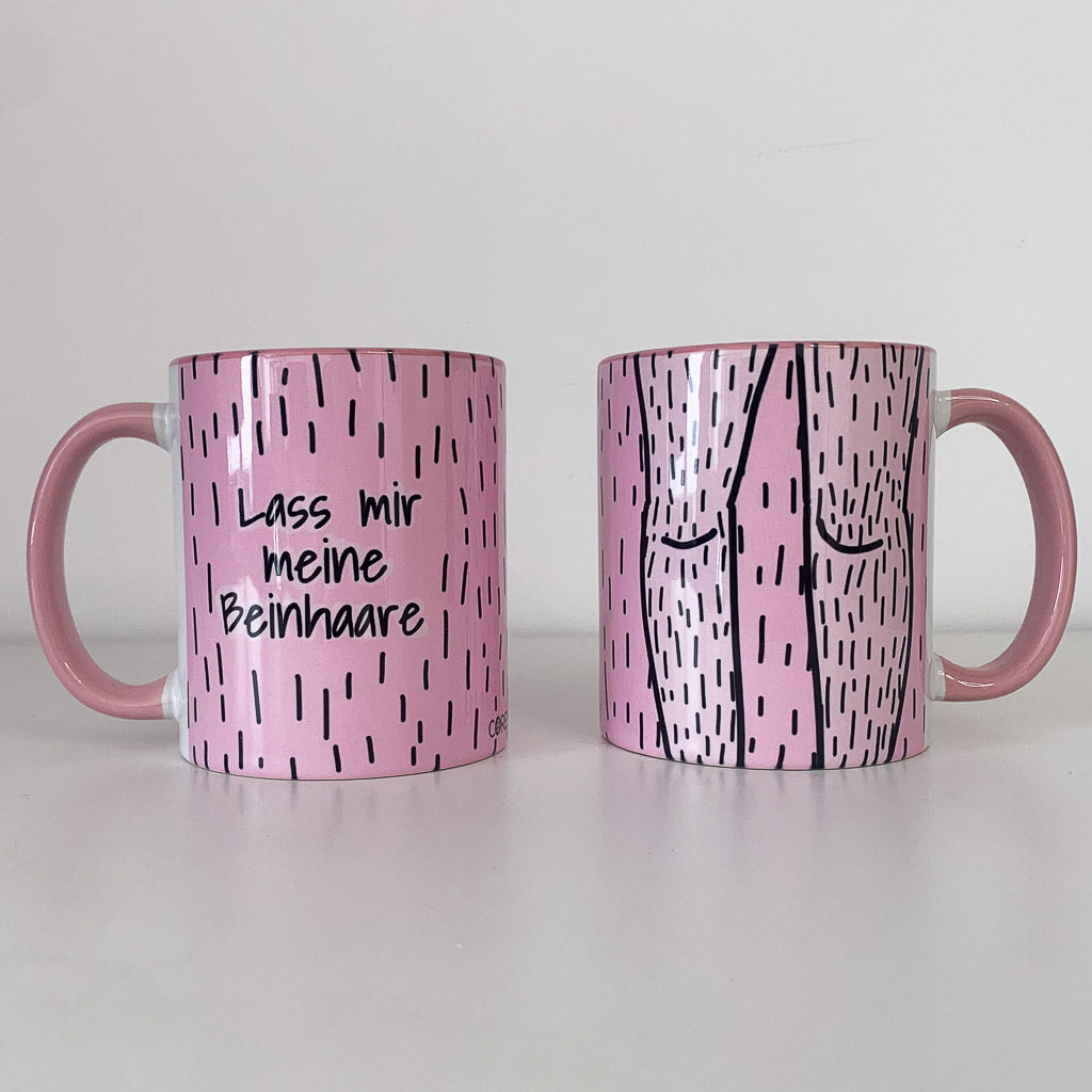 Coremy – "Lass mir meine Beinhaare"-Tasse