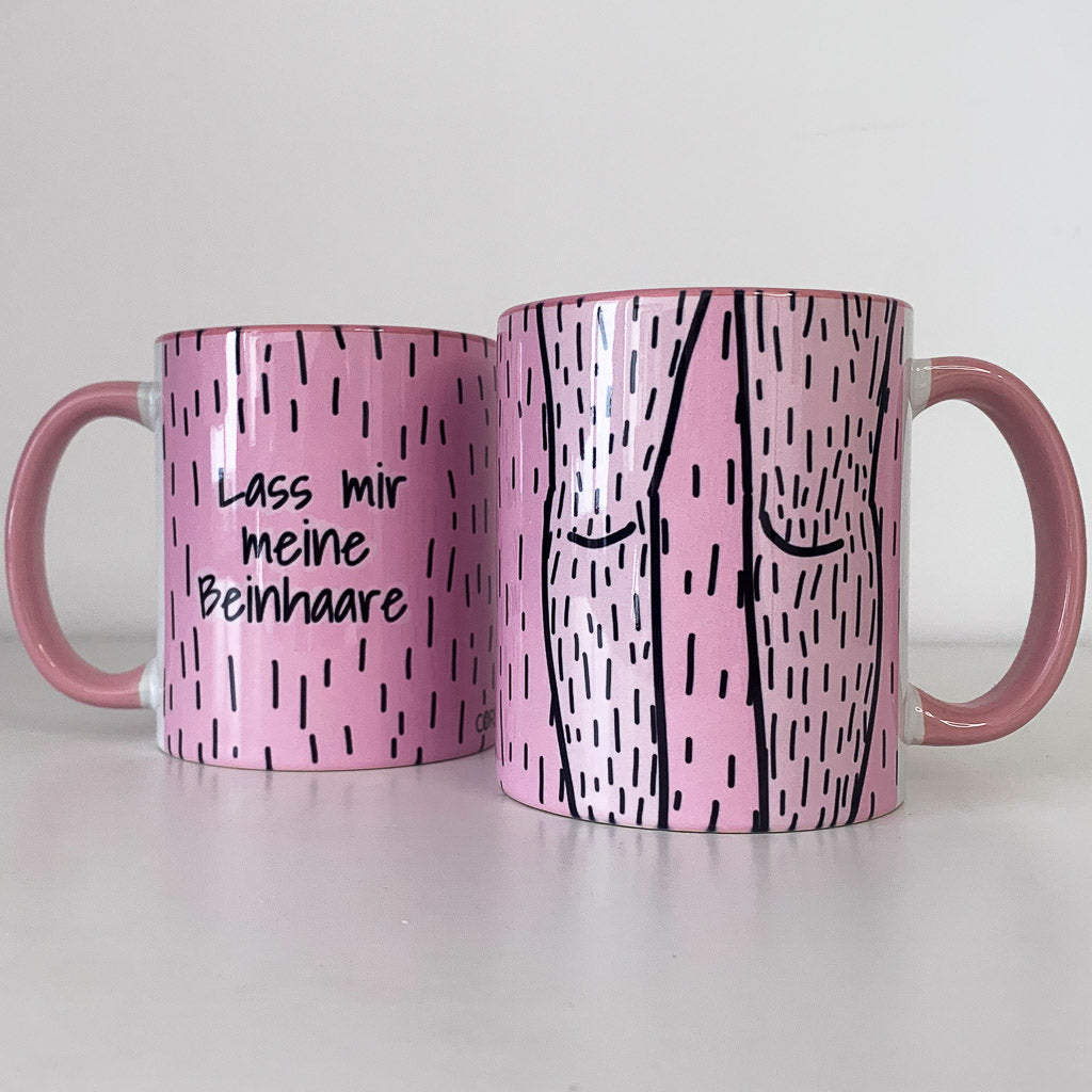 Coremy – "Lass mir meine Beinhaare"-Tasse