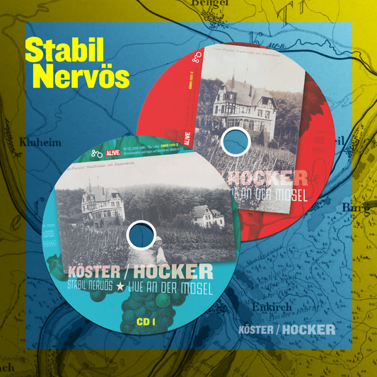 Köster & Hocker - "Stabil Nervös - Live an der Mosel" (Digipack, Doppel-CD)